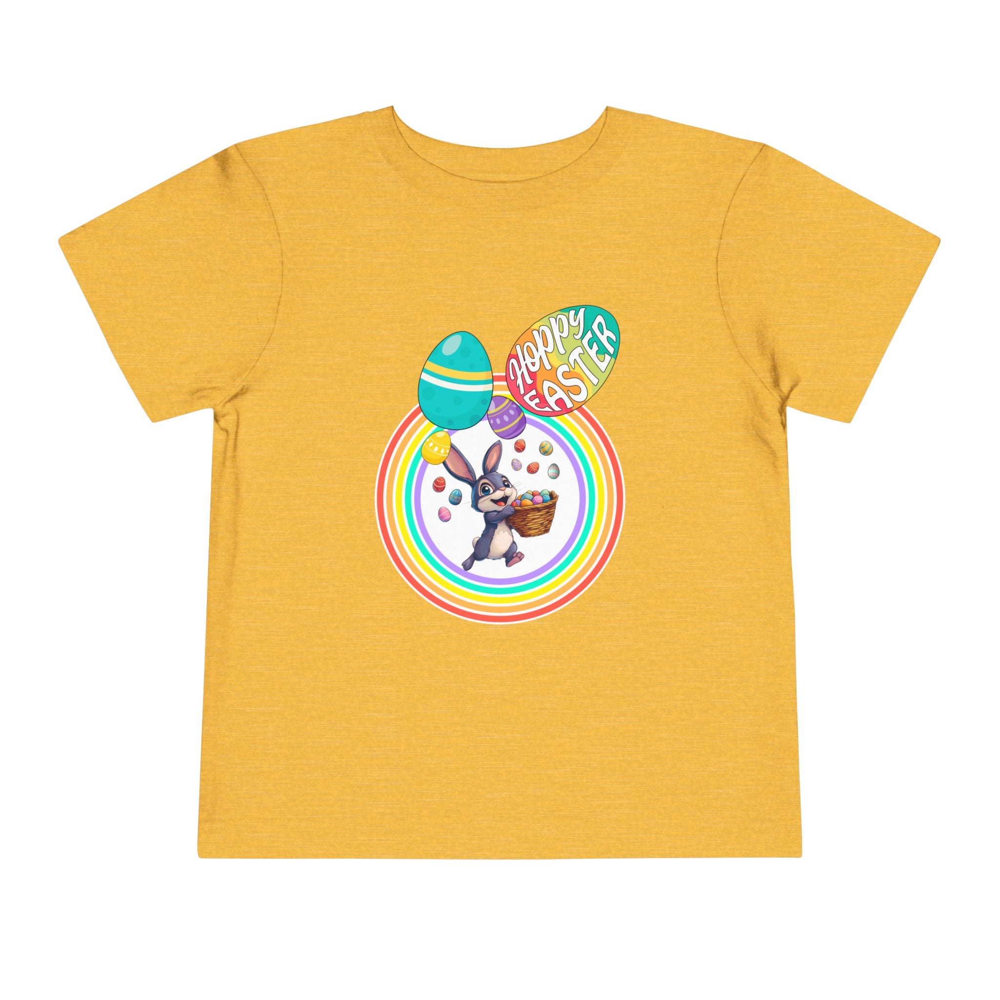 Toddler "Hoppy Easter" Short Sleeve Tee