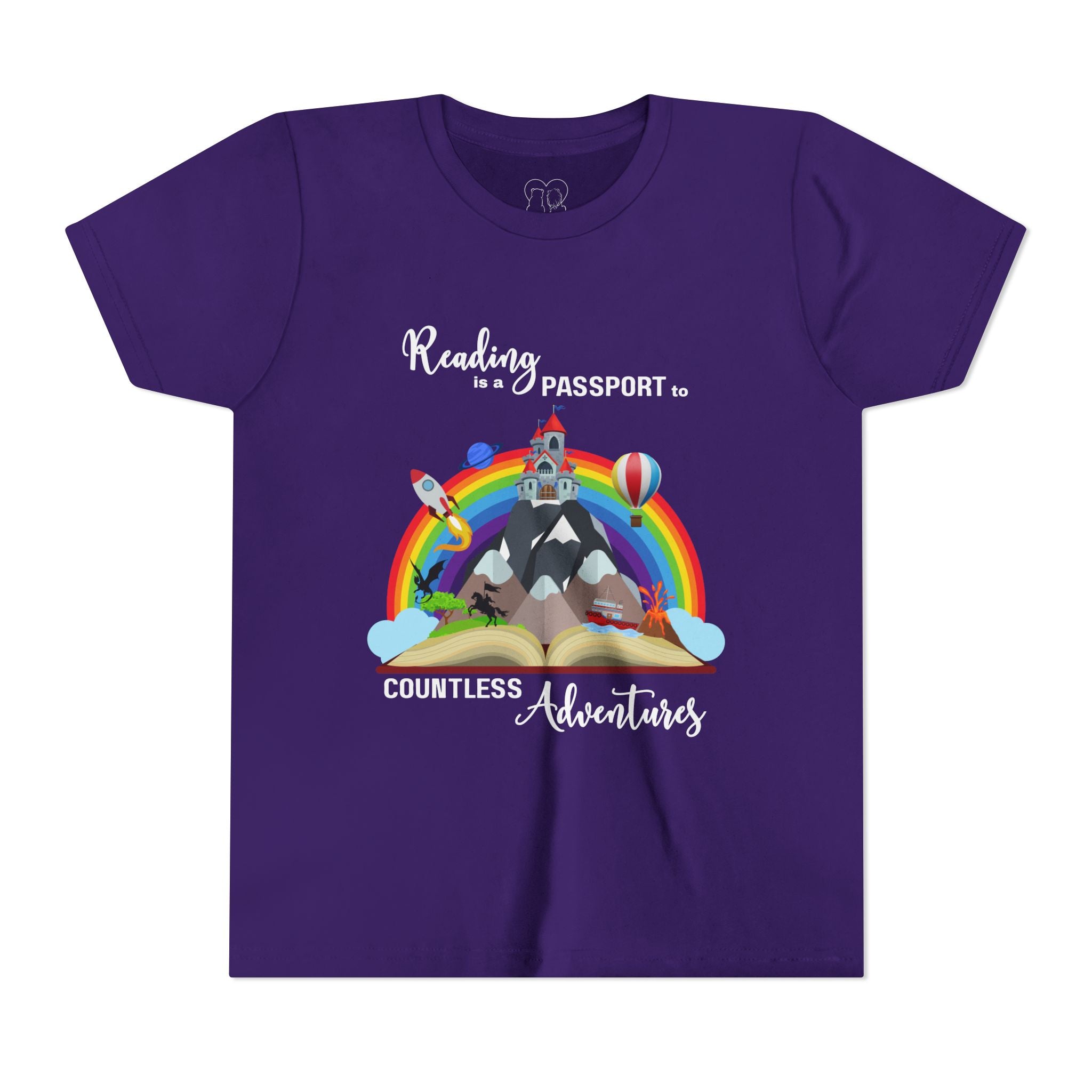 Kids "Reading" Short Sleeve Tee