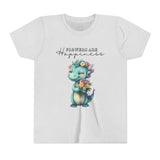 Kids "Flowers are Happiness" DINA Short Sleeve Tee