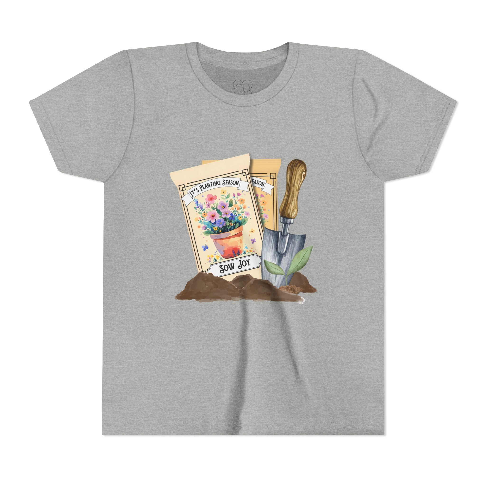 Kids "Sow Joy" Seed Packet Short Sleeve Tee