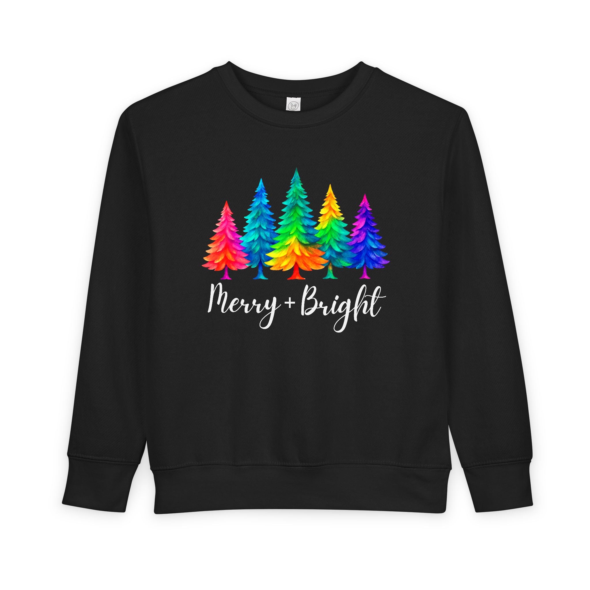 Sassy "Merry + Bright" Toddler Sweatshirt