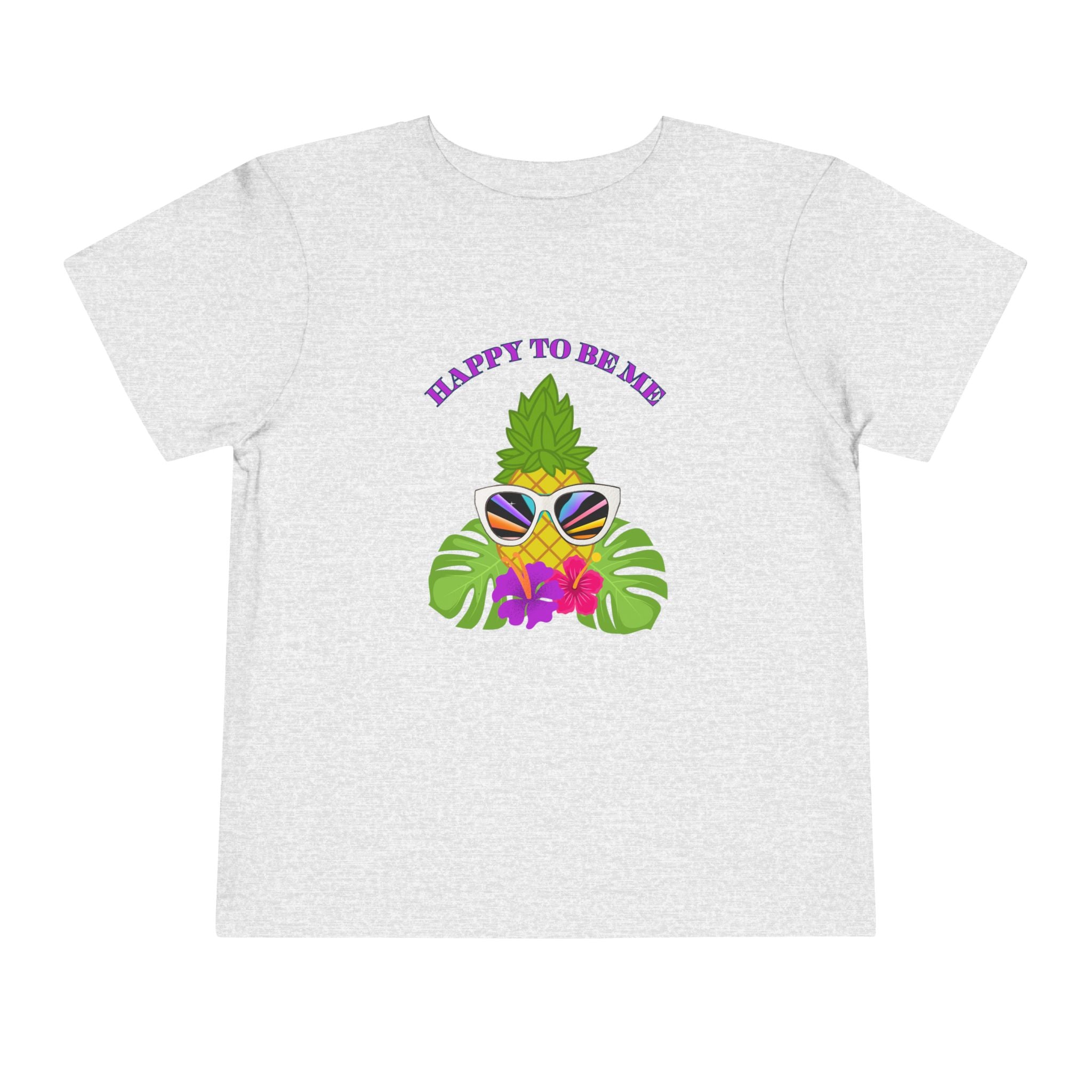 Toddler "Happy To Be Me" Short Sleeve Tee