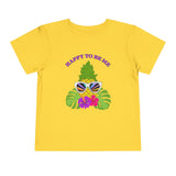 Toddler "Happy To Be Me" Short Sleeve Tee