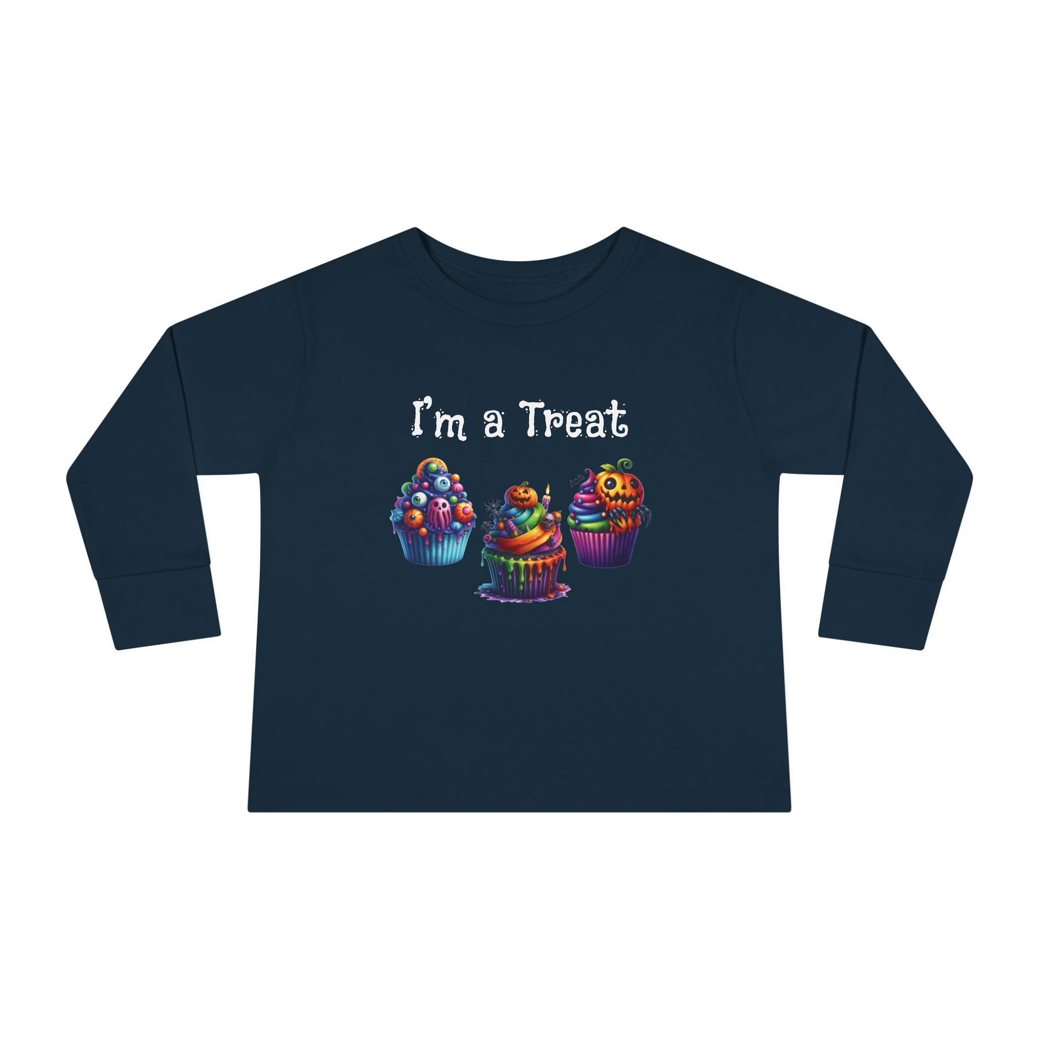 Toddler "I'm a Treat" Halloween Long Sleeve Tee