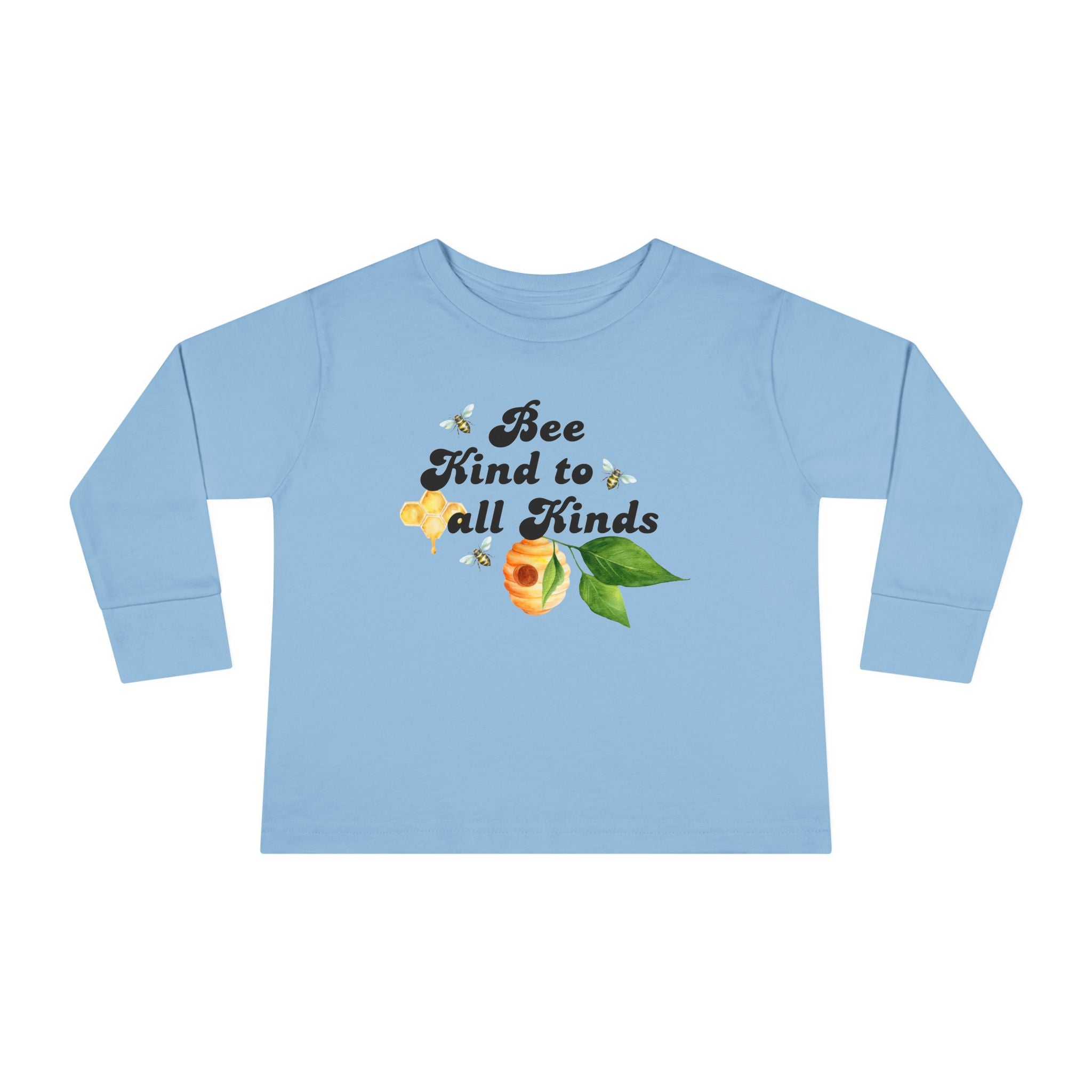 Toddler "Bee Kind" Long Sleeve Tee