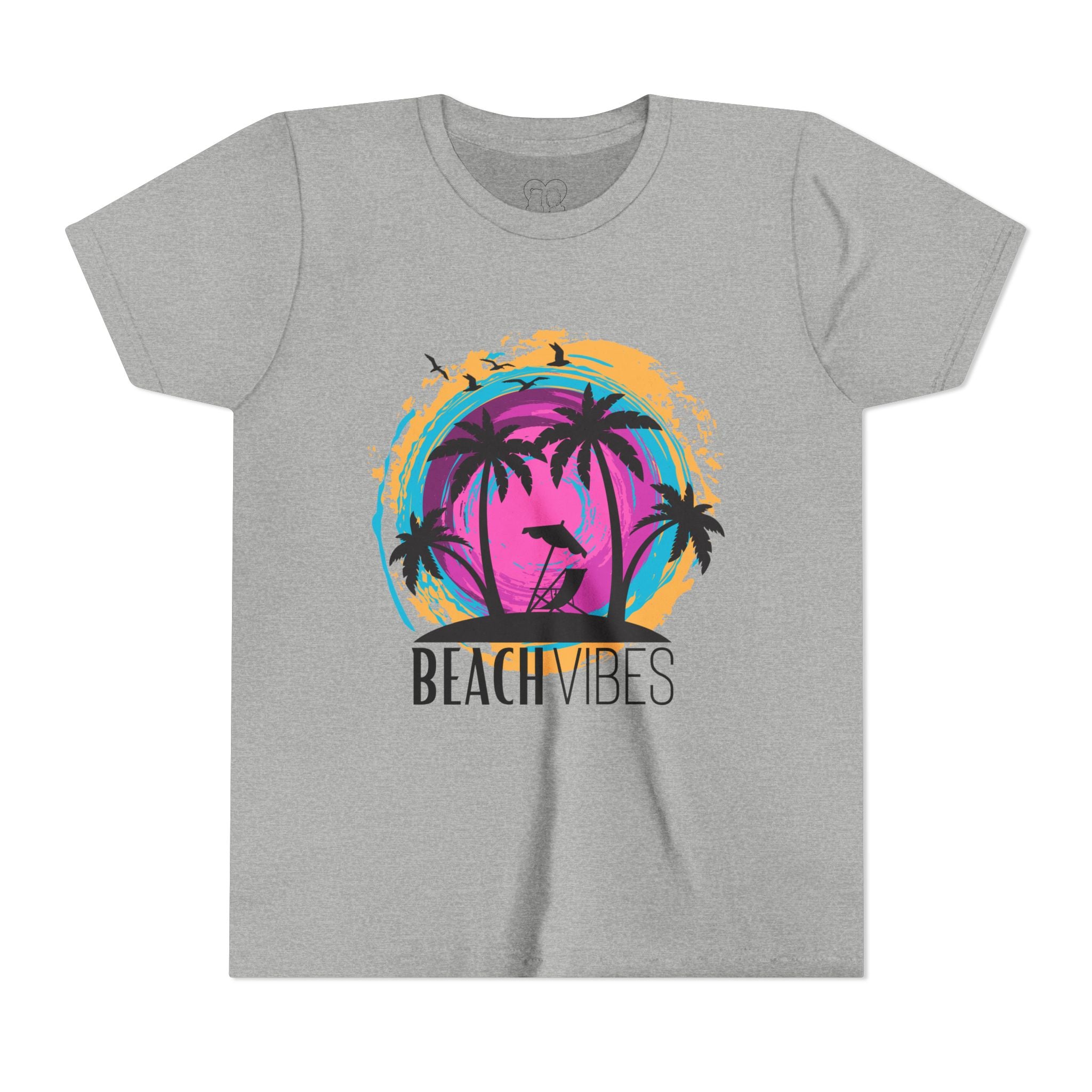 Kids "Beach Vibes" Short Sleeve Tee