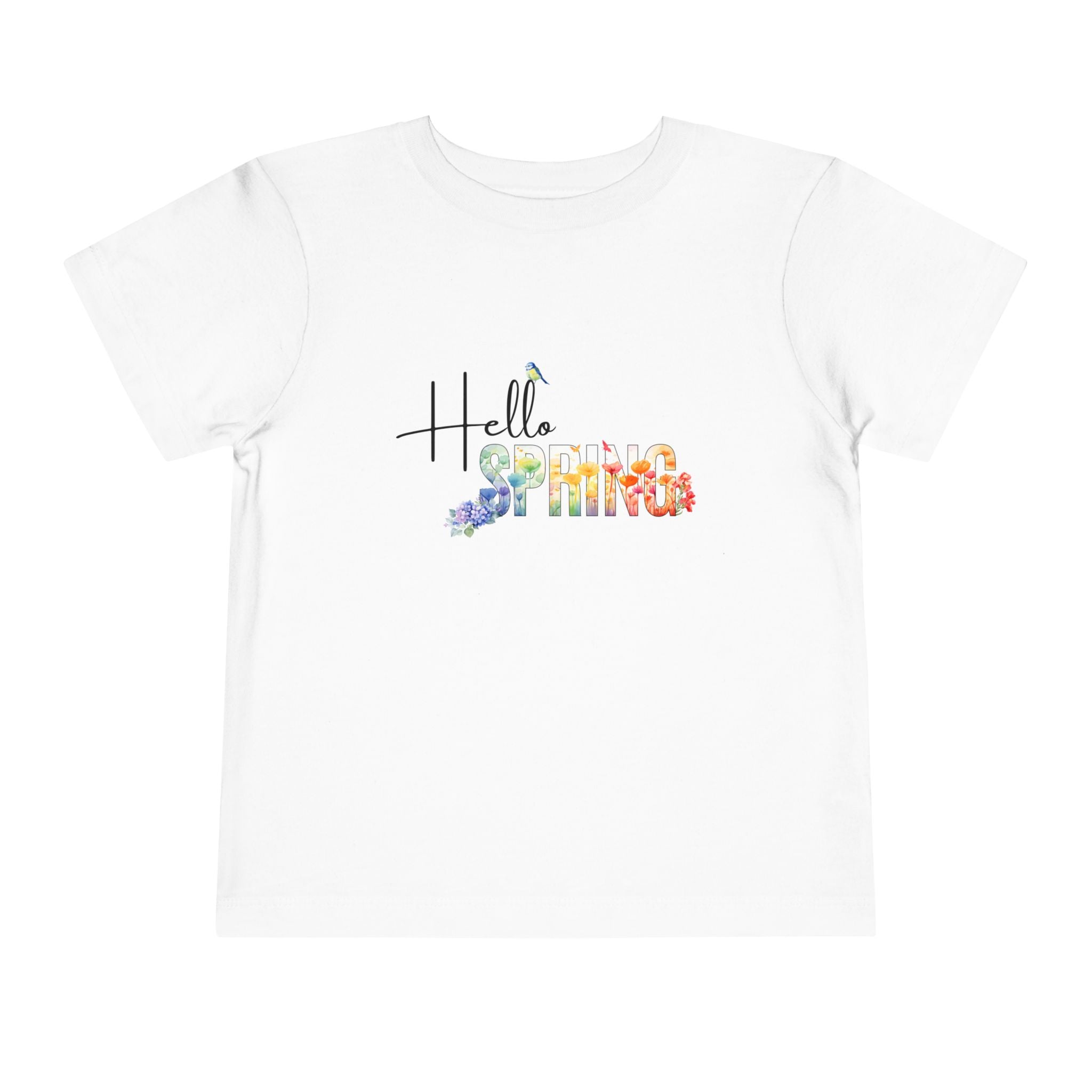 Toddler "Hello Spring" Short Sleeve Tee