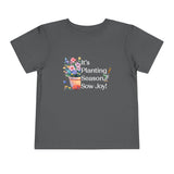 Toddler "Sow Joy" Flower Pot Short Sleeve Tee