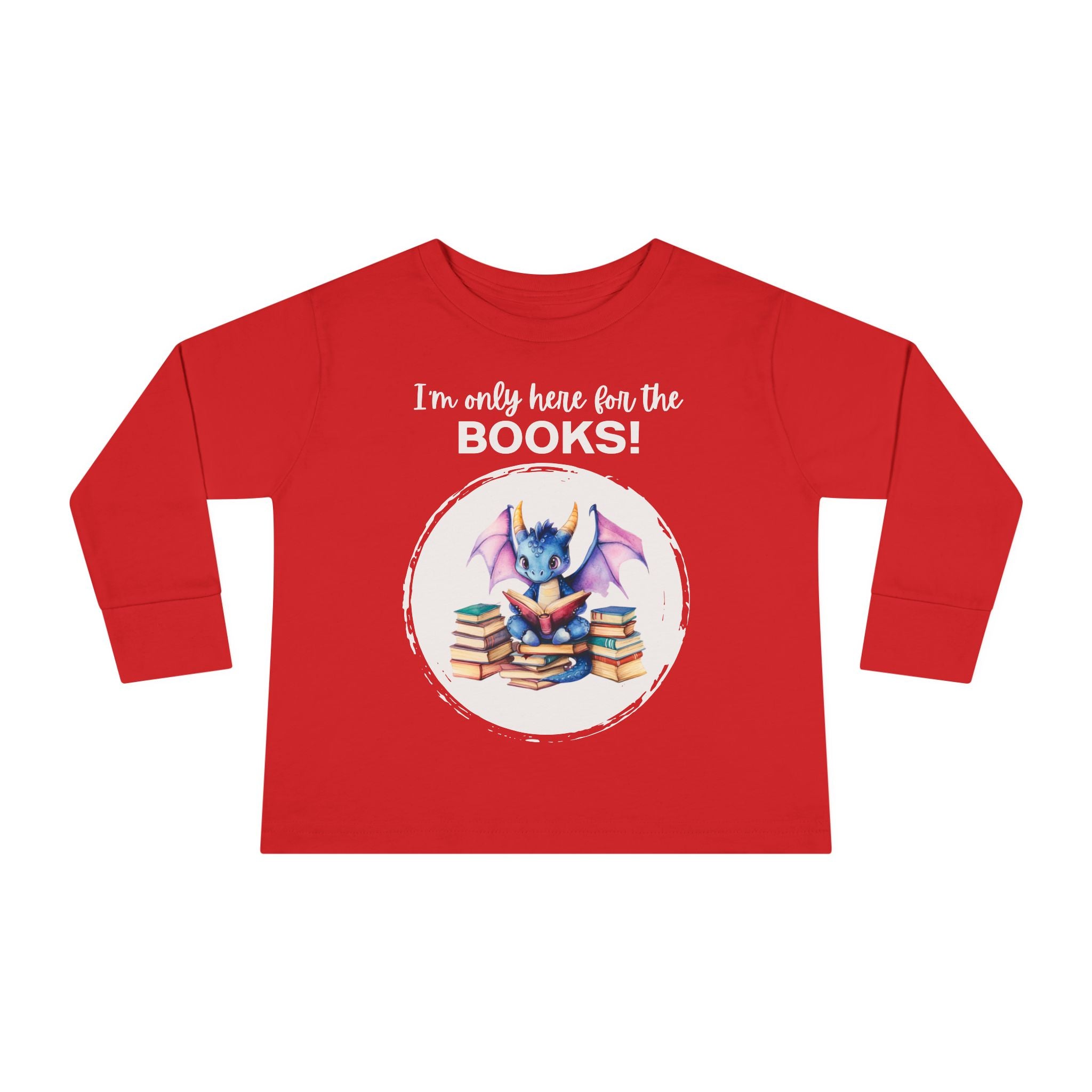 Toddler "Books" Long Sleeve Tee