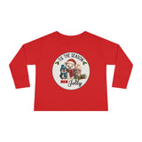"Tis The Season to be Jolly" Toddler Long Sleeve Shirt