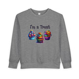 Toddler "I'm a Treat" Halloween Sweatshirt