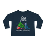 "Dear Santa" Toddler Long Sleeve Tee