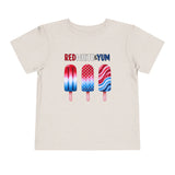 Toddler "Red White & Yum" Short Sleeve Tee