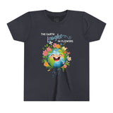 Kids "The Earth Laughs in Flowers" Unisex Short Sleeve Tee