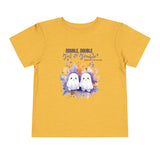 Toddler "Toil & Trouble" Sister Sibling Short Sleeve Tee