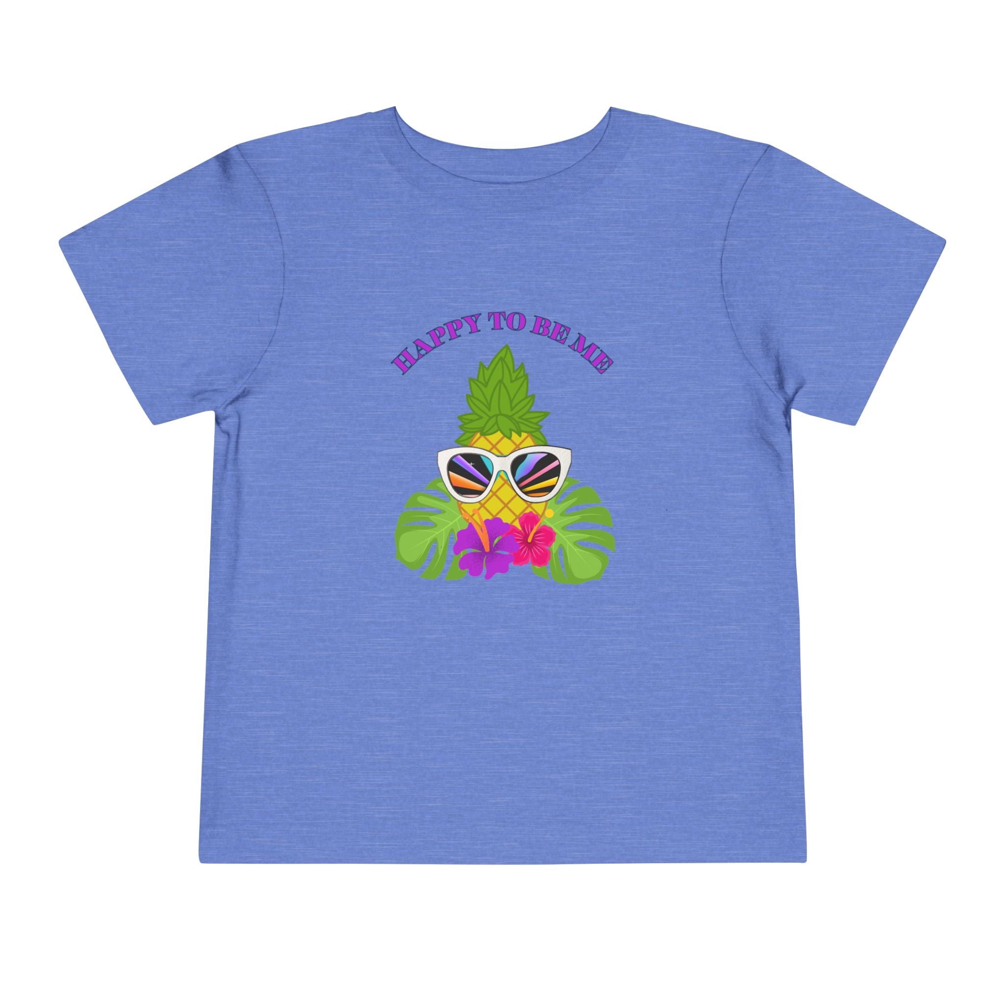 Toddler "Happy To Be Me" Short Sleeve Tee