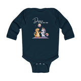 Infant Bodysuit - "Dance to Your Own Tune" Cute Dino & Unicorn Baby Onesie