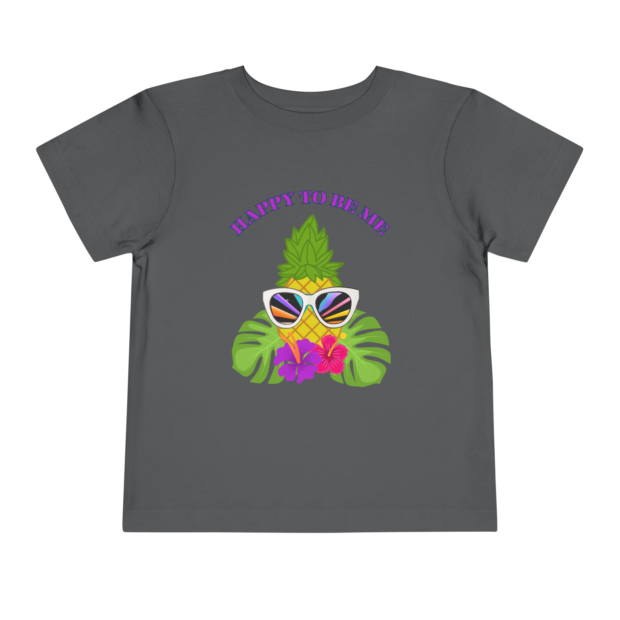 Toddler "Happy To Be Me" Short Sleeve Tee