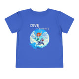 Toddler Mermaid "Dive into Summer" Short Sleeve Tee