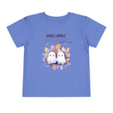 Toddler "Toil & Trouble" Sister Sibling Short Sleeve Tee