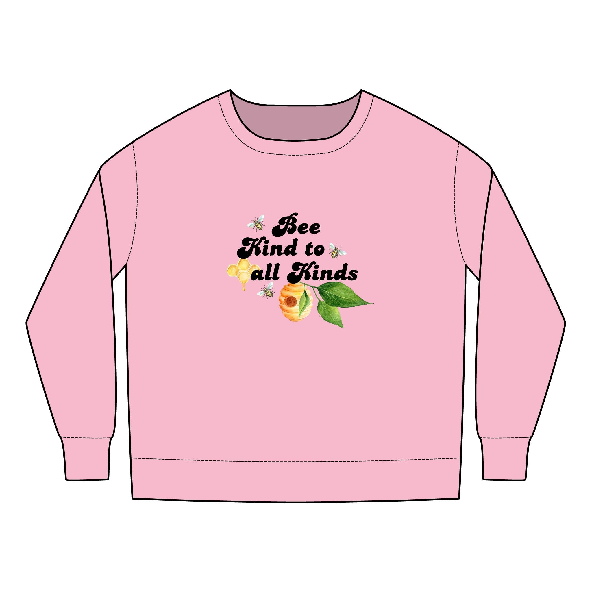Toddler "Bee Kind" Sweatshirt
