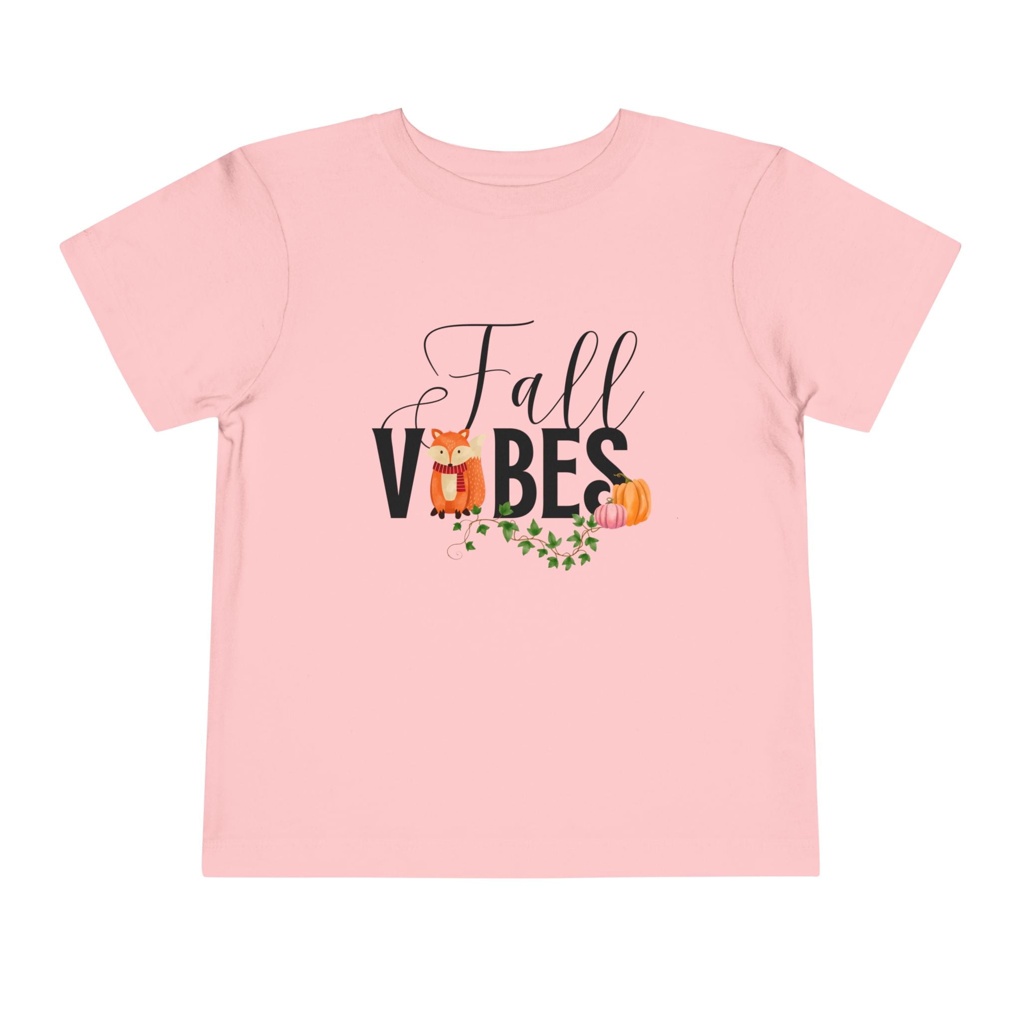 Toddler "Fall Vibes" Short Sleeve Tee