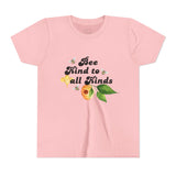 Kids "Bee Kind" Short Sleeve Tee