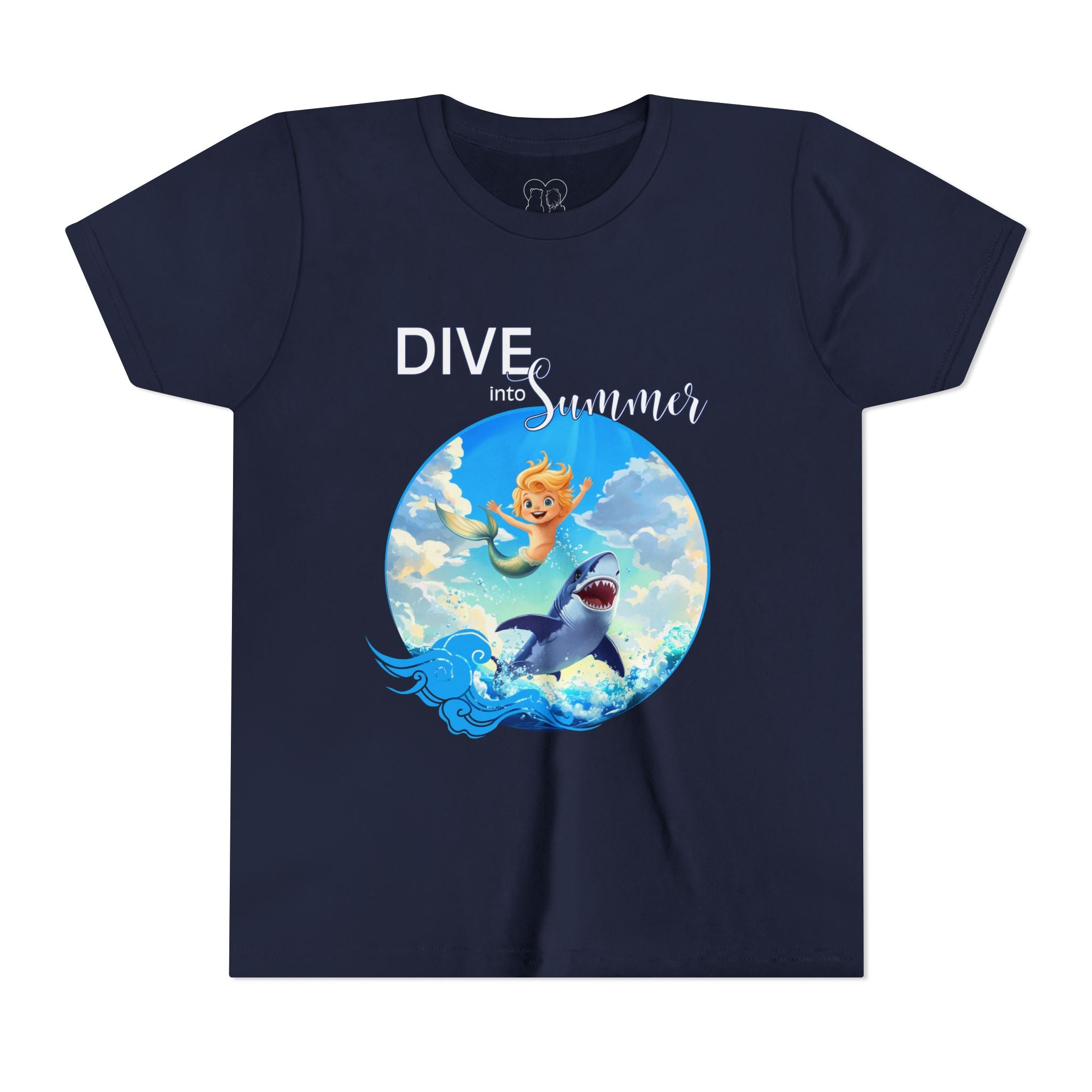 Kids "Dive Merboy" Short Sleeve Tee