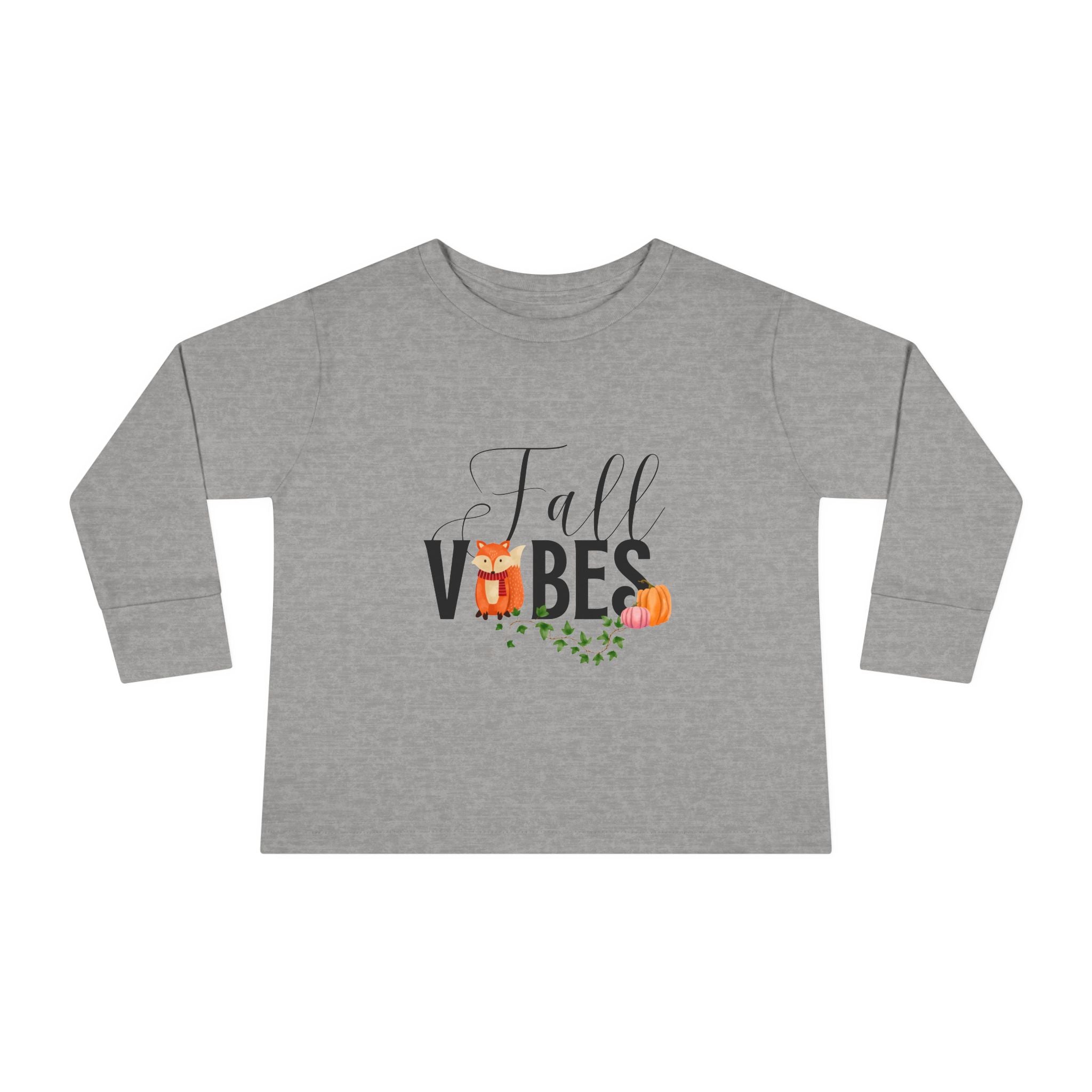 Toddler "Fall Vibes" Long Sleeve Tee