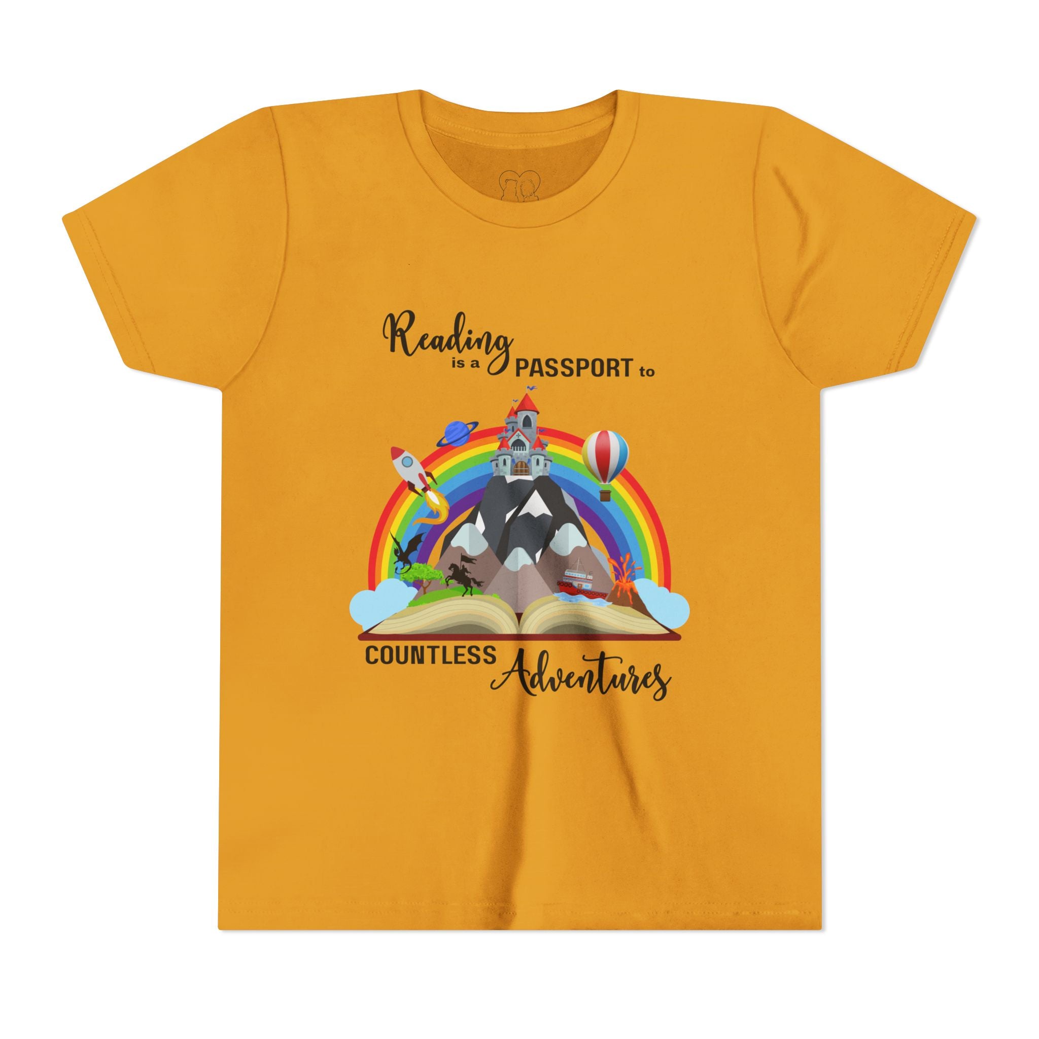Kids "Reading" Short Sleeve Tee