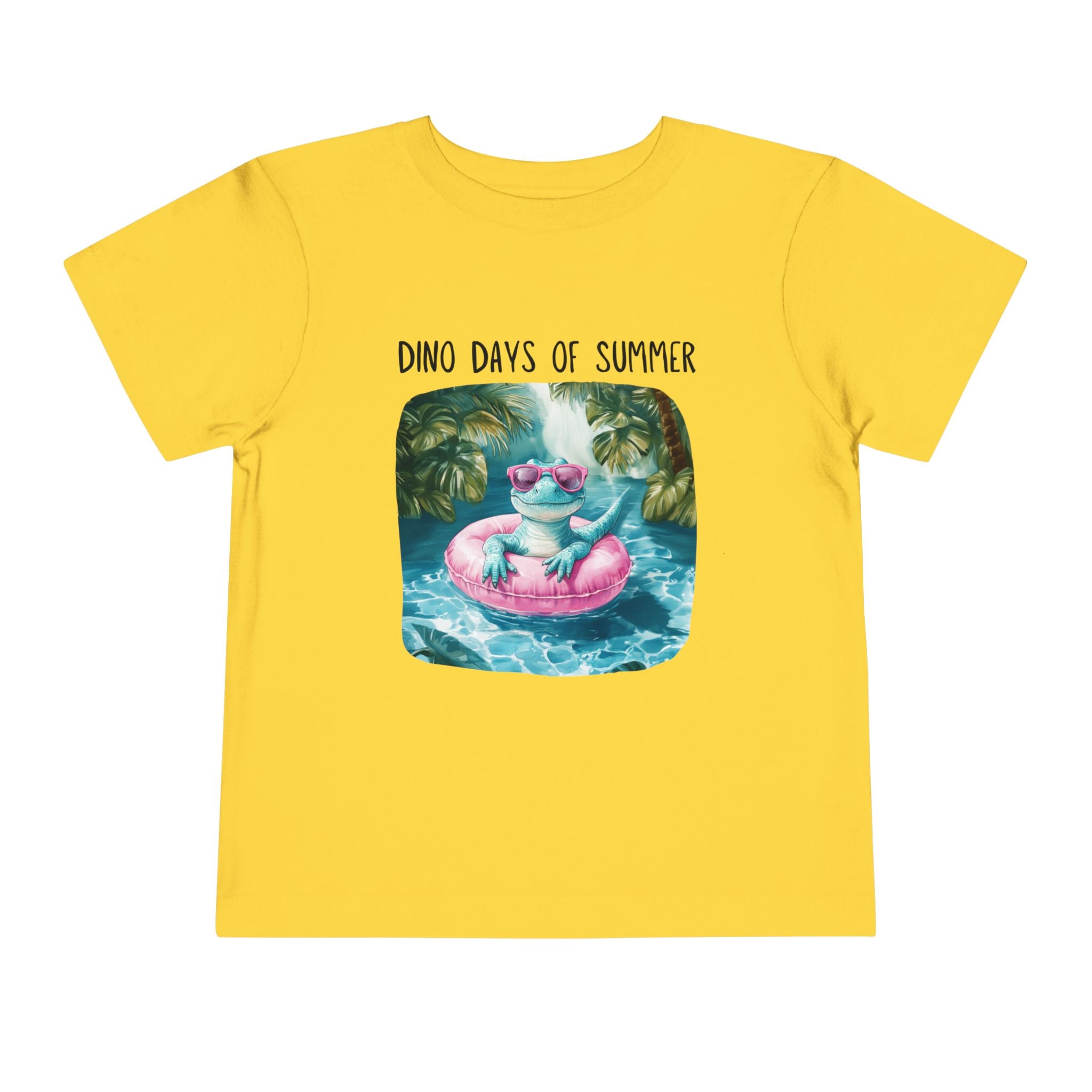 Toddler "Dino Summer" Short Sleeve Tee