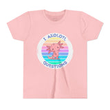 "Axolotl Questions" Kids Short Sleeve Tee