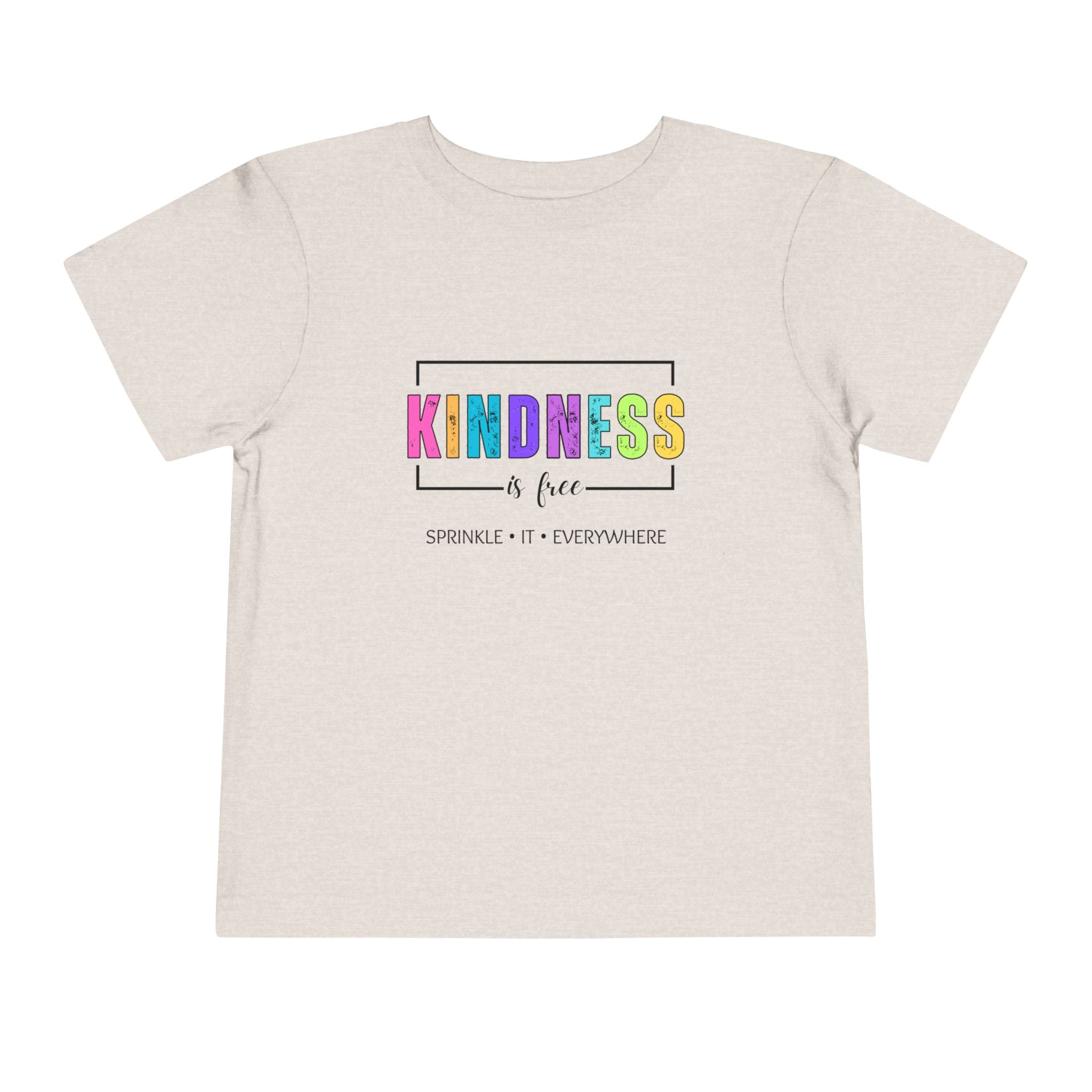 Toddler "Sprinkle Kindness" Short Sleeve Tee
