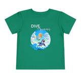 Toddler Merboy "Dive into Summer" Short Sleeve Tee