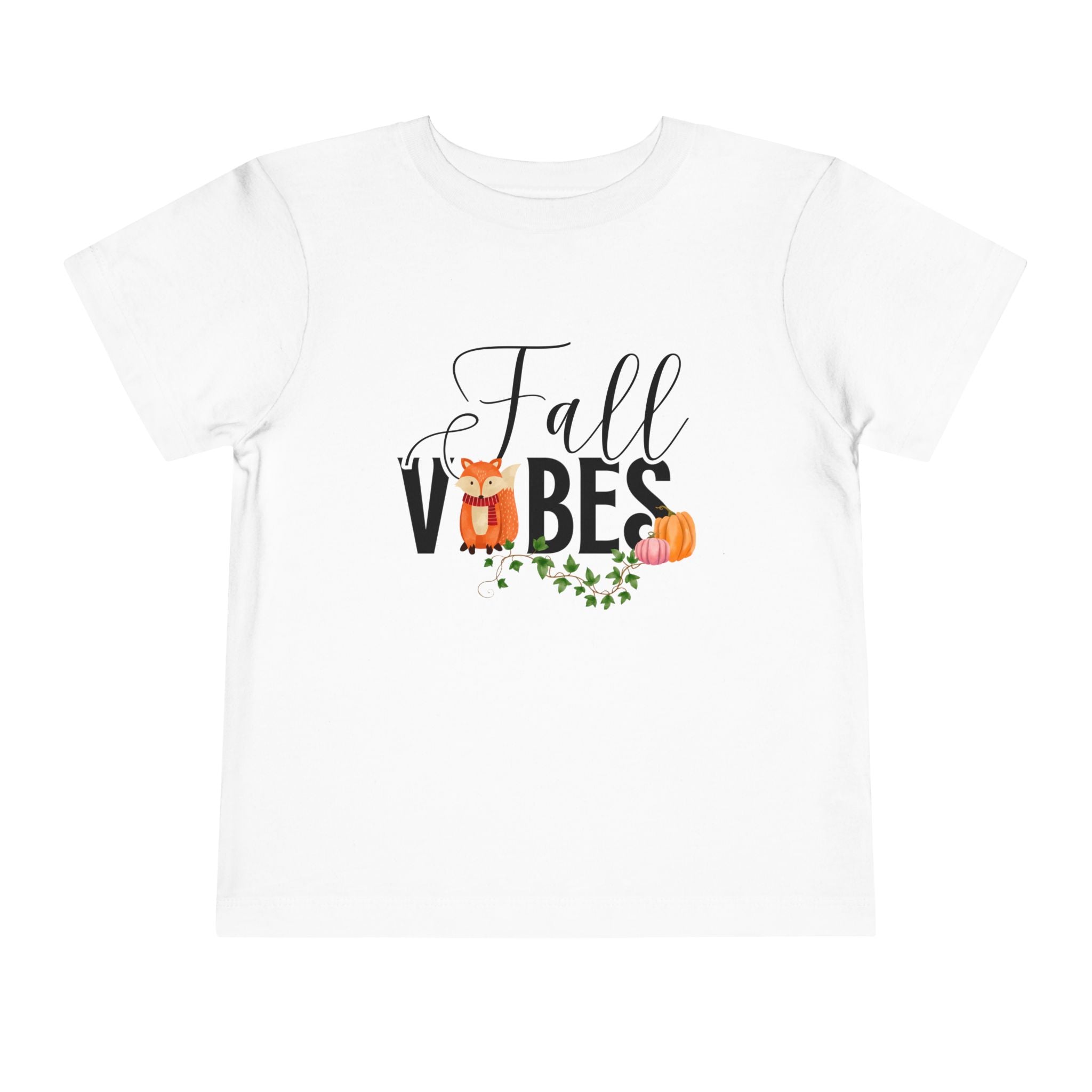 Toddler "Fall Vibes" Short Sleeve Tee