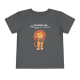 Toddler "Flowers are Happiness" LEO Short Sleeve Tee