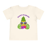 Toddler "Happy To Be Me" Short Sleeve Tee