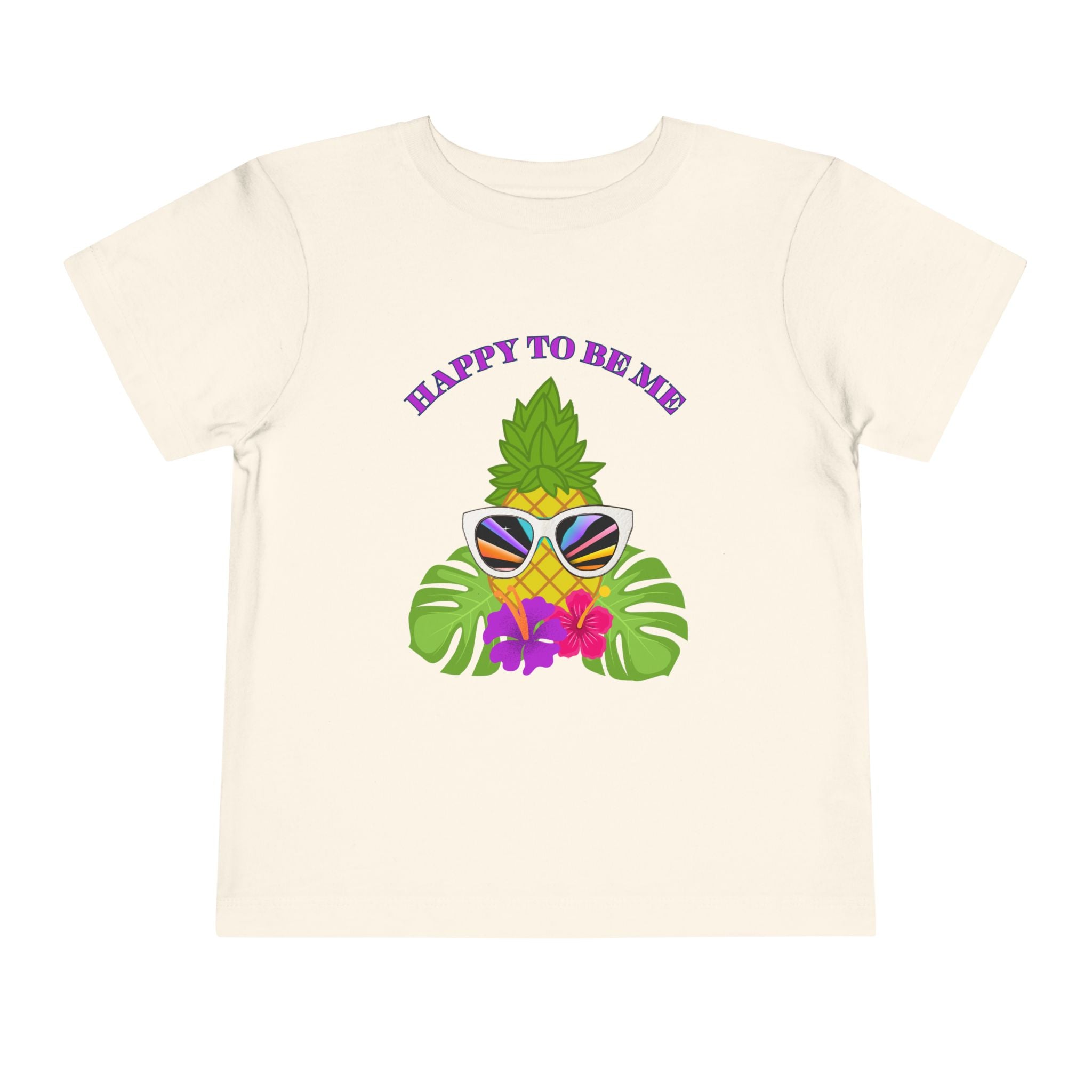 Toddler "Happy To Be Me" Short Sleeve Tee