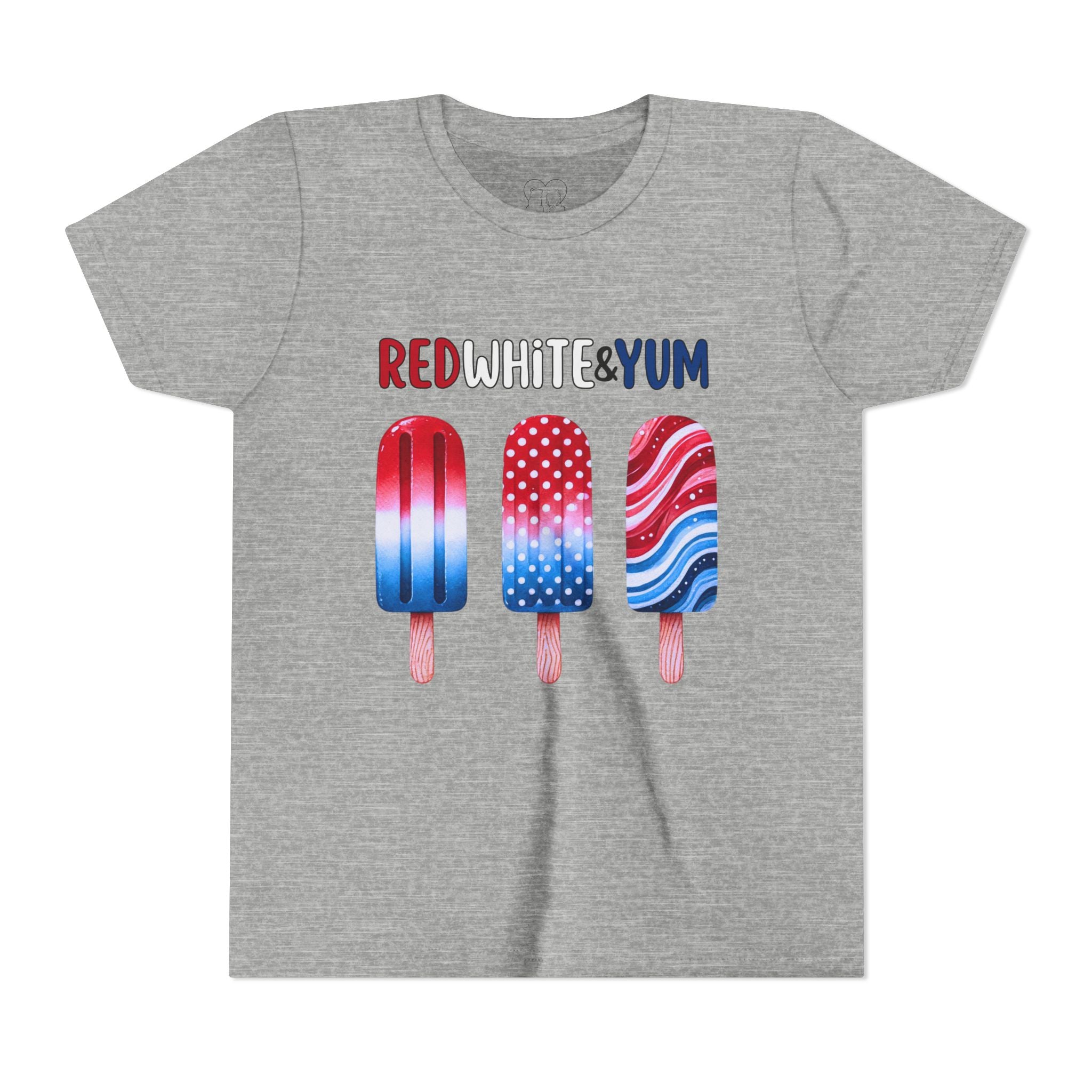 Kids "Red White & Yum" Short Sleeve Tee