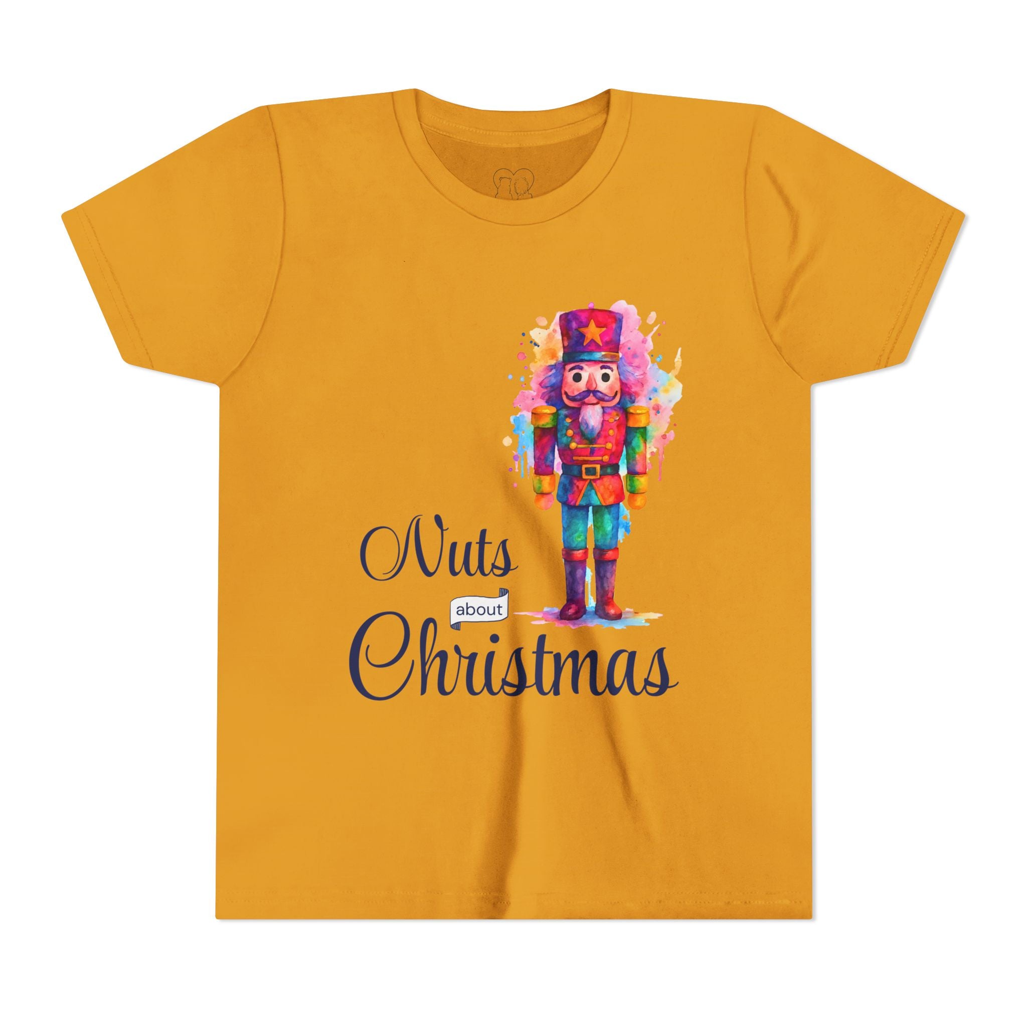 "Nuts about Christmas" Kids Short Sleeve Tee