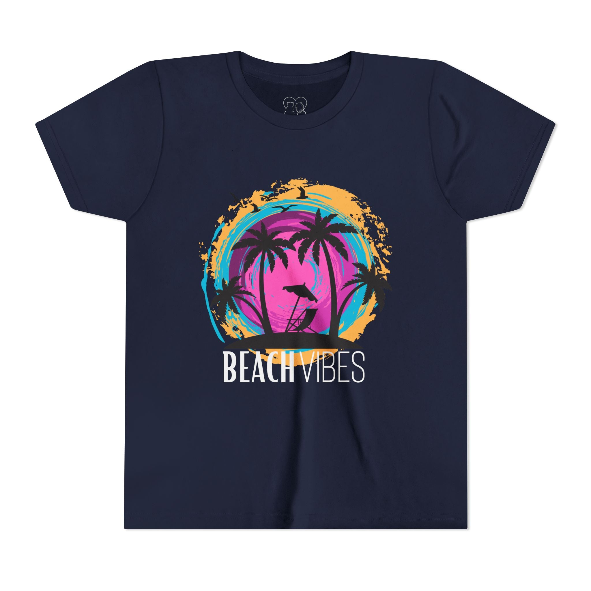 Kids "Beach Vibes" Short Sleeve Tee