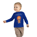 Toddler "Flowers are Happiness" LEO Long Sleeve Tee