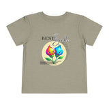 Toddler "Best Buds" Deco Yellow Short Sleeve Tee