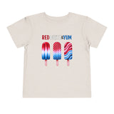 Toddler "Red White & Yum" Short Sleeve Tee