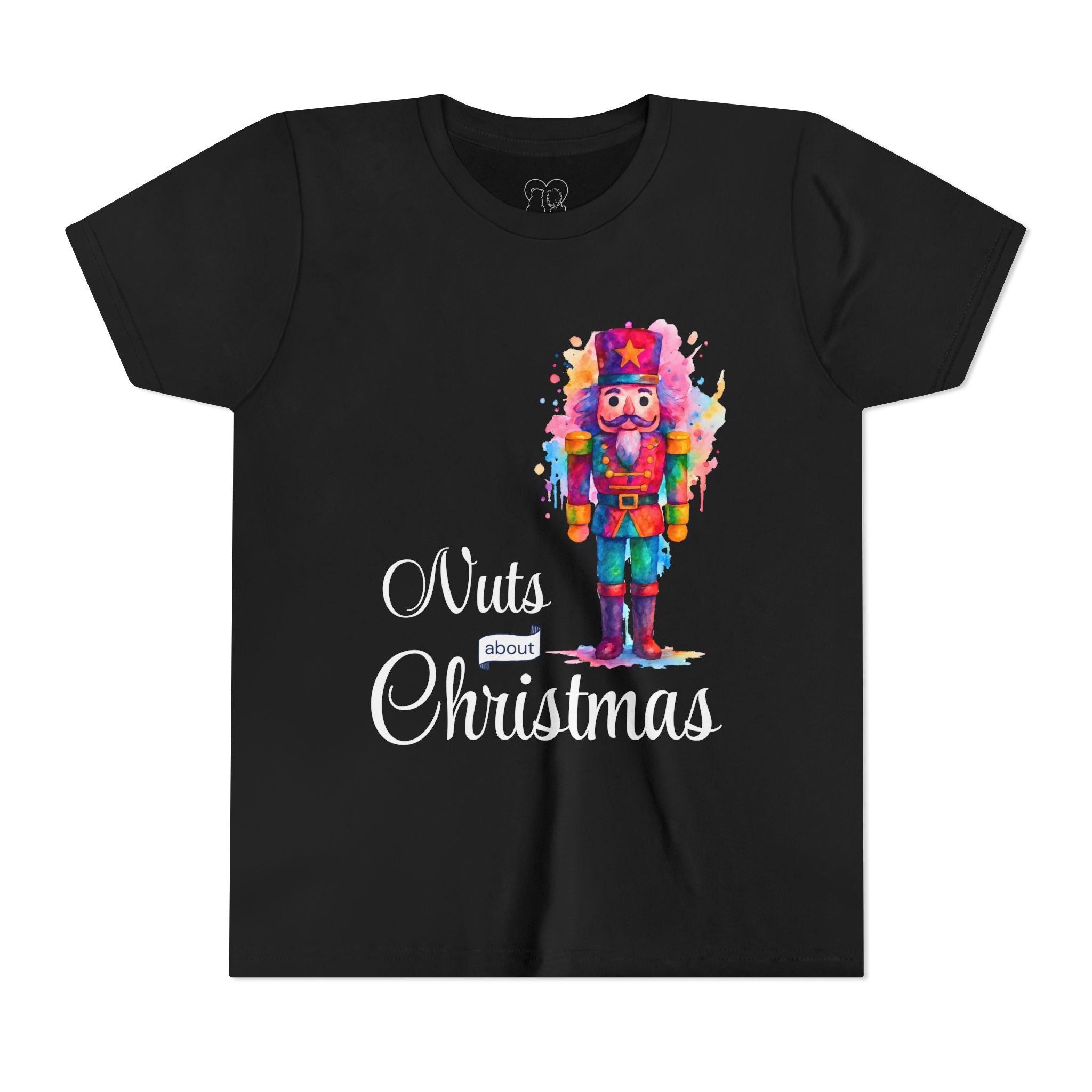 "Nuts about Christmas" Kids Short Sleeve Tee