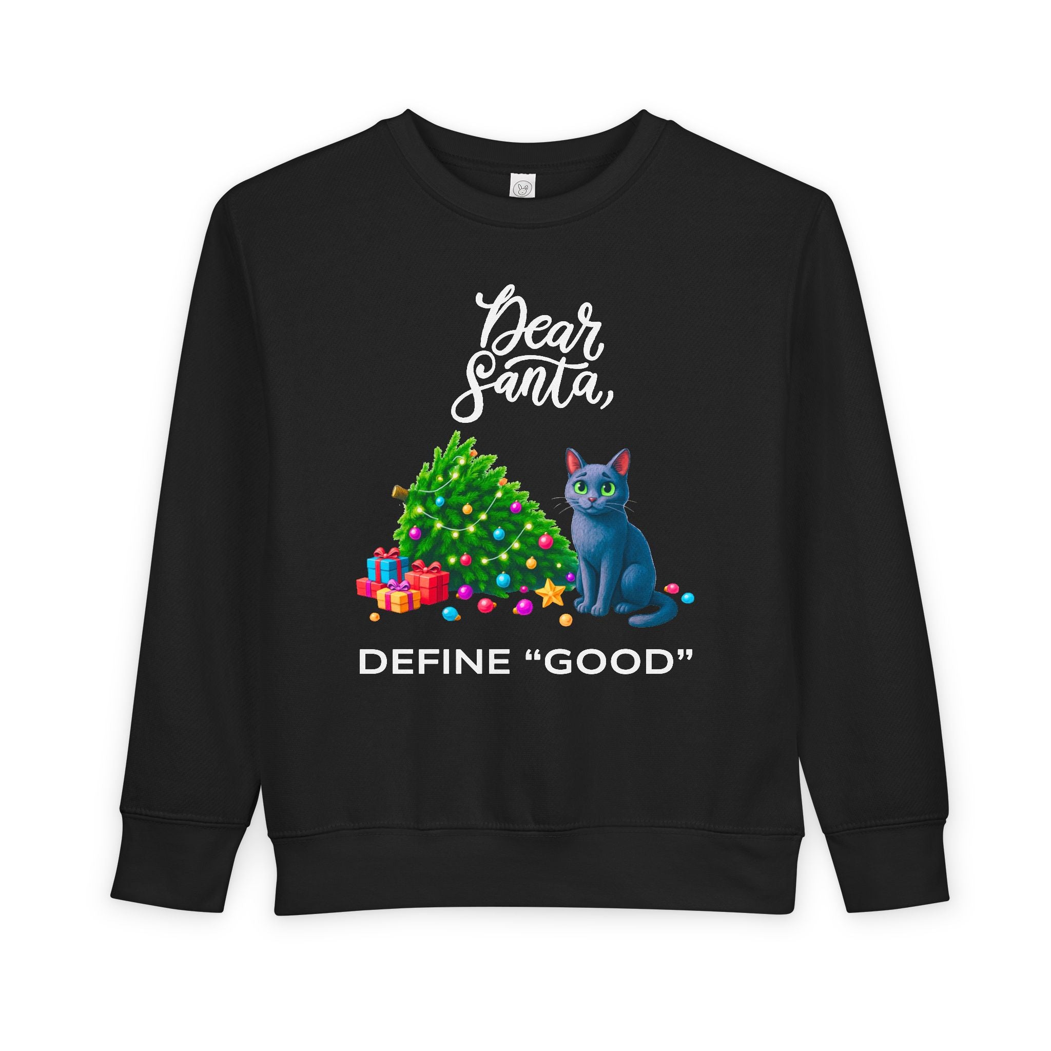 "Dear Santa" Toddler Cozy Sweatshirt