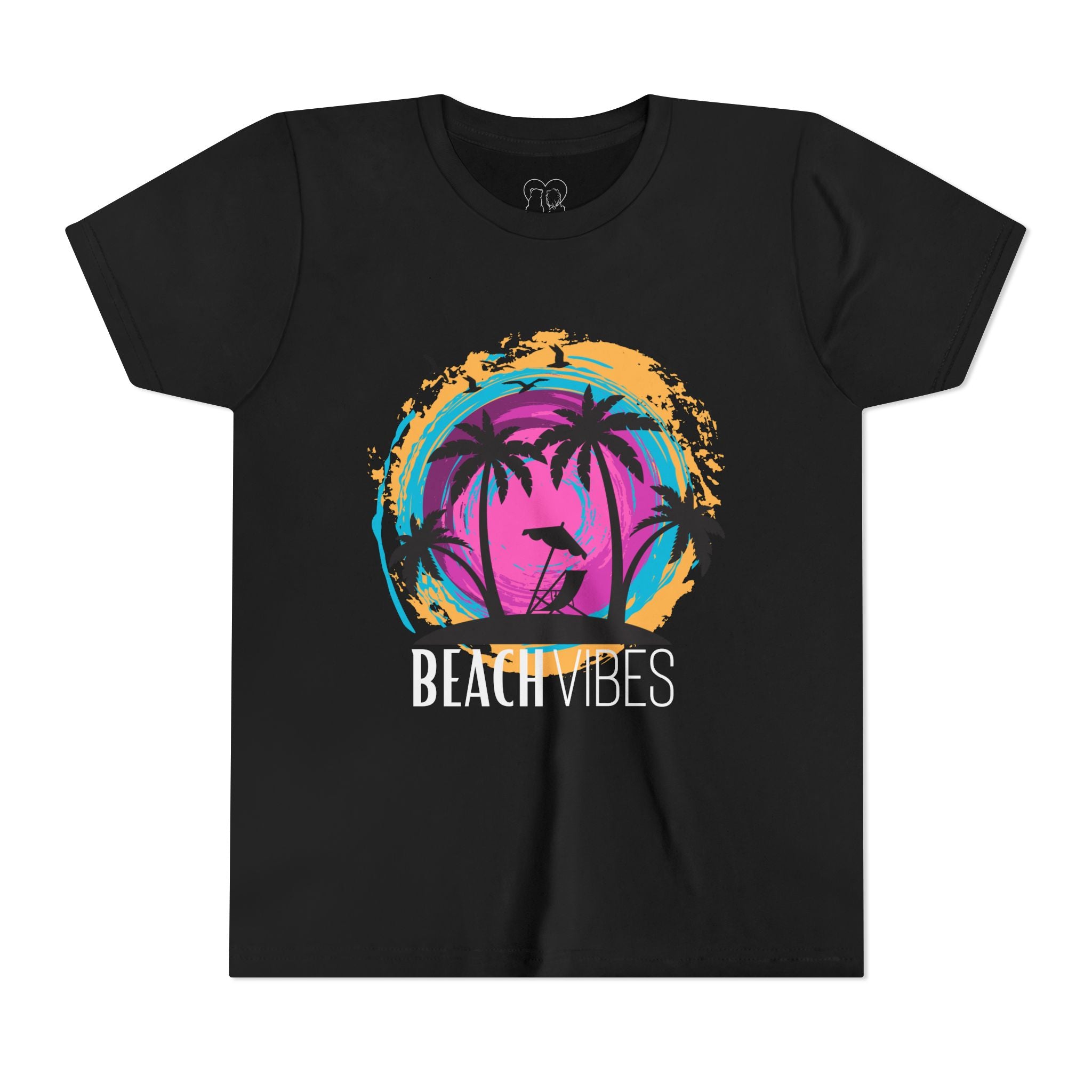 Kids "Beach Vibes" Short Sleeve Tee