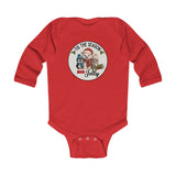 "Tis The Season to be Jolly" Baby Long Sleeve Bodysuit