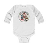 "Tis The Season to be Jolly" Baby Long Sleeve Bodysuit