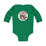 "Tis The Season to be Jolly" Baby Long Sleeve Bodysuit